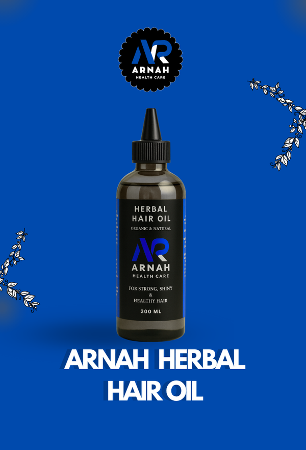 ARNAH HERBAL HAIR OIL For Strong, Shiny & Healthy Hair (200 ML)
